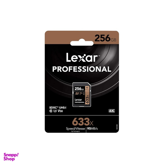 کارت حافظه SDXC لکسار مدل Professional کلاس 10 استاندارد UHS-I U3 سرعت 95MBps