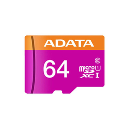 کارت حافظه ای دیتا مدل Premier MicroSDHC U1 V10 ظرفیت ۶۴ گیگابایت به همراه آداپتور