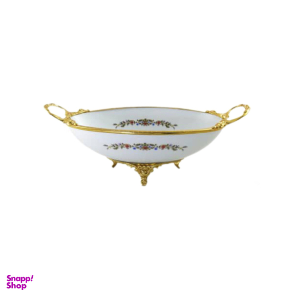 کاسه اووال دسته برنج میراکل لیموژ کد 213