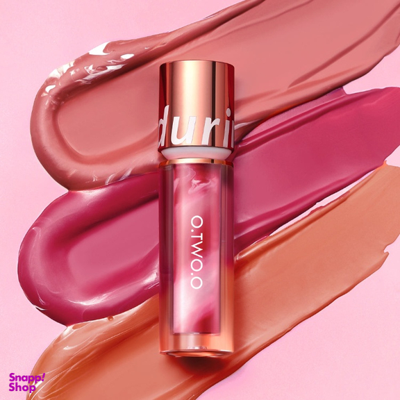 رژ لب مایع او تو او مدل لالی پاپ رنگ 01 mist pink