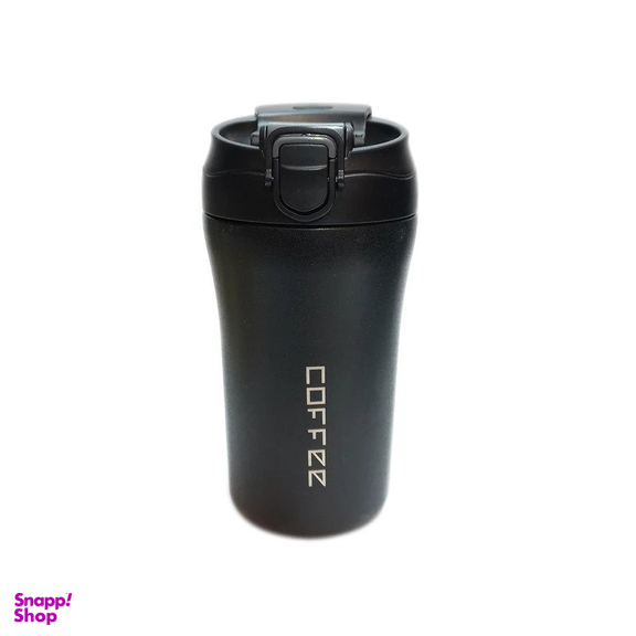 ماگ سفری مدل دو قفله coffee گنجایش 0.4 لیتر
