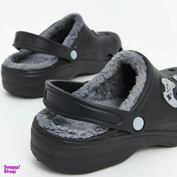 صندل مردانه ال سی وایکیکی مدل Tork478 طرح بازی رنگ مشکی