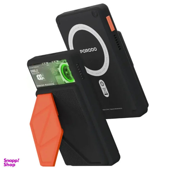 پاوربانک مگسیف پرودو مدل PD-PBFCH083 ظرفیت 10000 میلی‌ آمپر ساعت