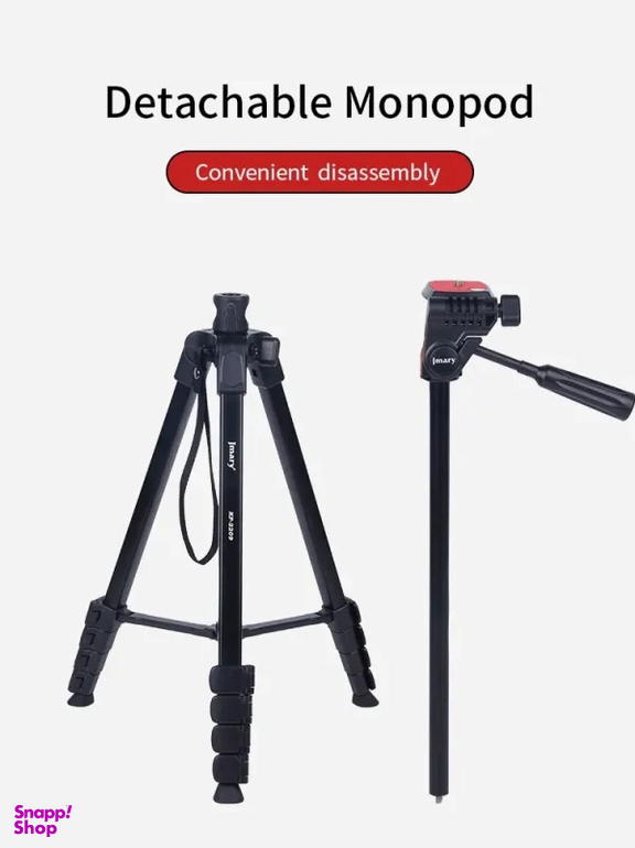 سه پایه دوربین و موبایل جی ماری مدل KP2209 به همراه ریموت کنترل مدل BT03