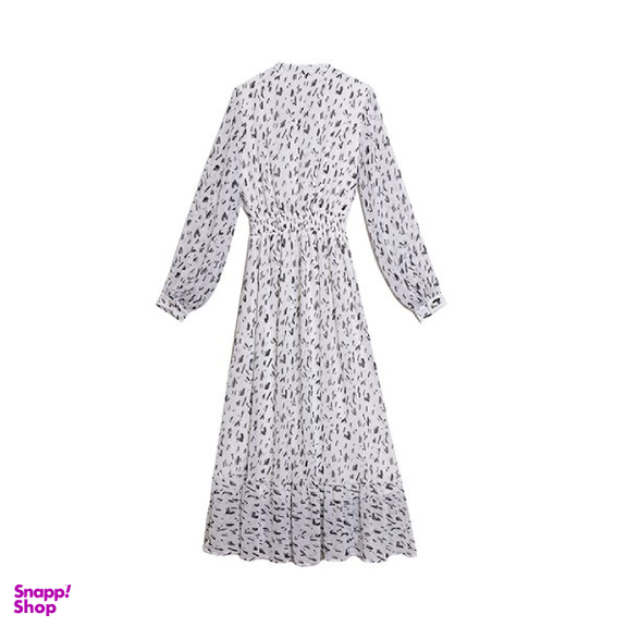 پیراهن زنانه برنس مدل تیام رنگ سفید