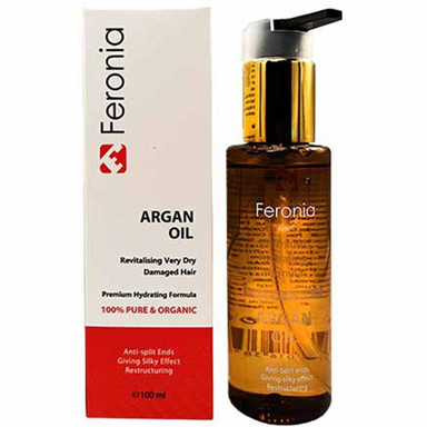 روغن آرگان مو فرونیا مدل Premium حجم 100 میلی لیتر