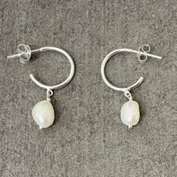 گوشواره نقره زنانه گیرا مدل Pearl کد G681