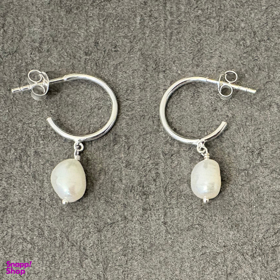 گوشواره نقره زنانه گیرا مدل Pearl کد G681