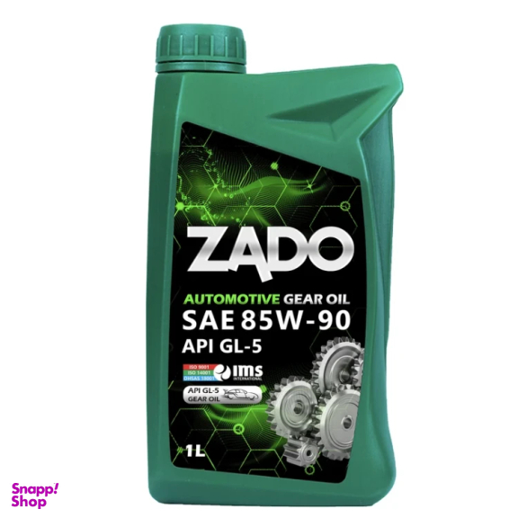 روغن دنده خودرو زادو مدل SAE 85W90-GL5 حجم 1 لیتر