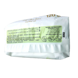 دستمال مرطوب کودک بانیو مدل GreenECE بسته 120 عددی