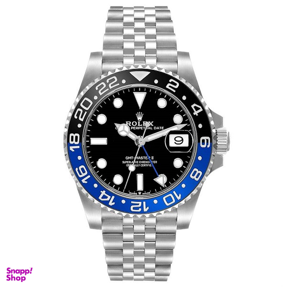 ساعت عقربه ای مردانه طرح رولکس مدل GMT MASTER II کد 0022540