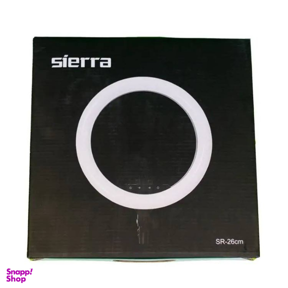 رینگ لایت 26 سانتی متری سی یرا مدل Sierra Ring Light SR-26 CM به همراه سه پایه رومیزی