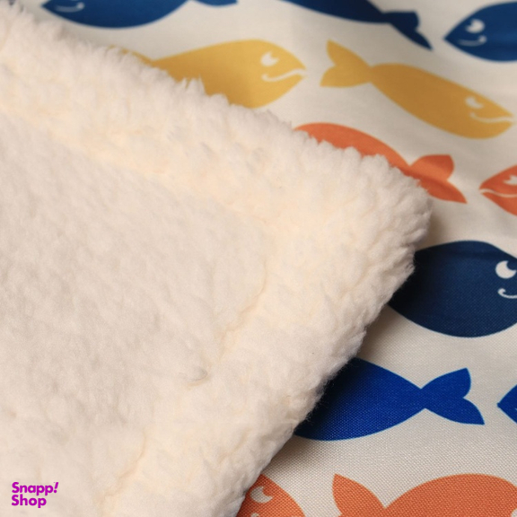 پتو و رومبلی گربه مدل Fish کد 78
