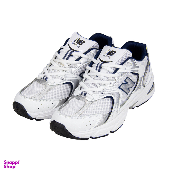 کفش ورزشی زنانه طرح نیوبالانس 530 کد 2333 رنگ سفید سرمه ای