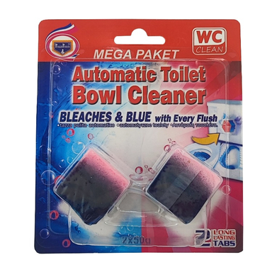 قرص نظافت توالت فرنگی مدل کواکوا کد مگا پکت بسته 2 عددی