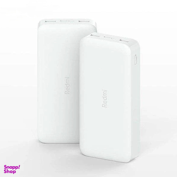 پاوربانک شیائومی مدل Redmi PB200LZM ظرفیت 20000 میلی آمپرساعت به همراه شارژر دیواری سامسونگ و کابل تبدیل
