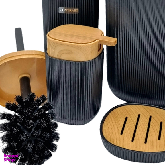 ست سرویس بهداشتی 5 پارچه کنتراست مدل روما کد 7900