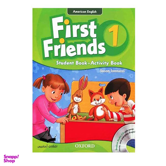کتاب 3 American English First Friends اثر Susan Lannuzzi انتشارات آرماندیس