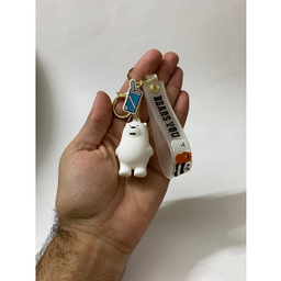 جاکلیدی سیلیکونی طرح خرس کد 3k3