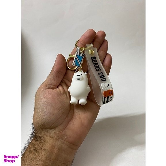 جاکلیدی سیلیکونی طرح خرس کد 3k3