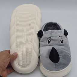 دمپایی حوله ای پاپا مدل کرگدنی کد 5666