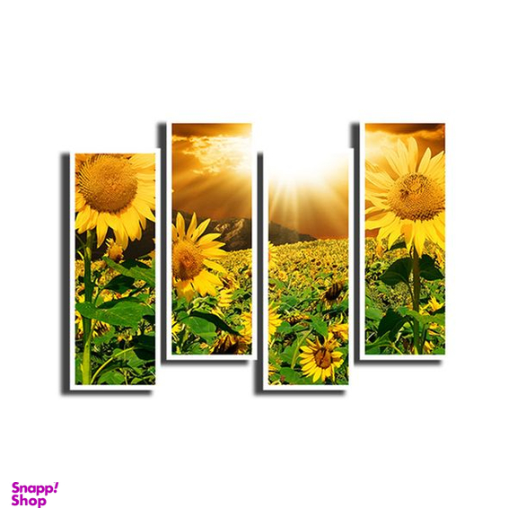 تابلو دیواری 4 تکه آفتاب کد TA1501