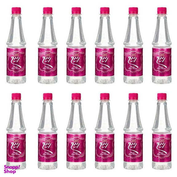 گلاب ربیع حجم 430 میلی لیتر بسته 12 عددی