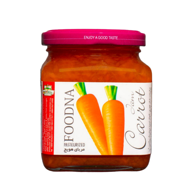 مربا هویج فودنا وزن 300 گرم