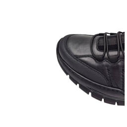 کفش طبی مردانه چرم ریباری مدل R100 رنگ مشکی