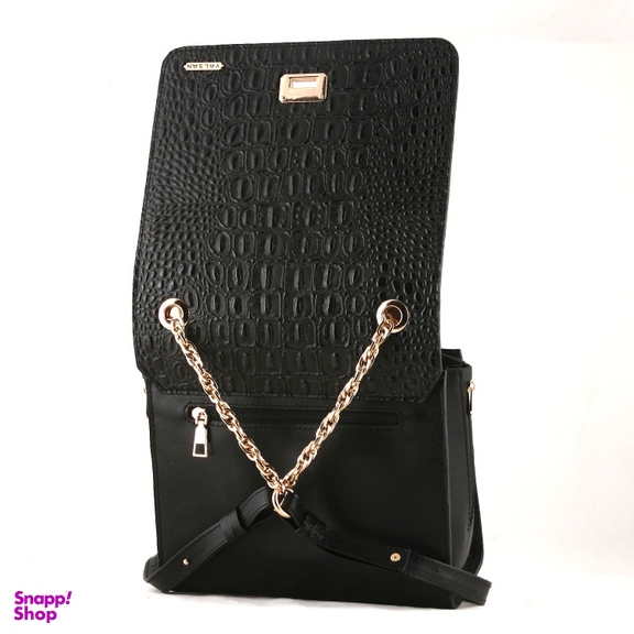 ست کیف و کفش زنانه چرم یلسان مدل الین کد ABIGEL-GAN-928-MSK