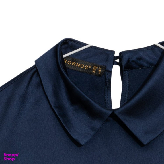 تاپ زنانه برنس مدل نغمه رنگ سرمه ای