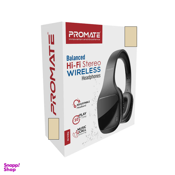 هدفون بی سیم پرومیت مدل NOVA.BLCK