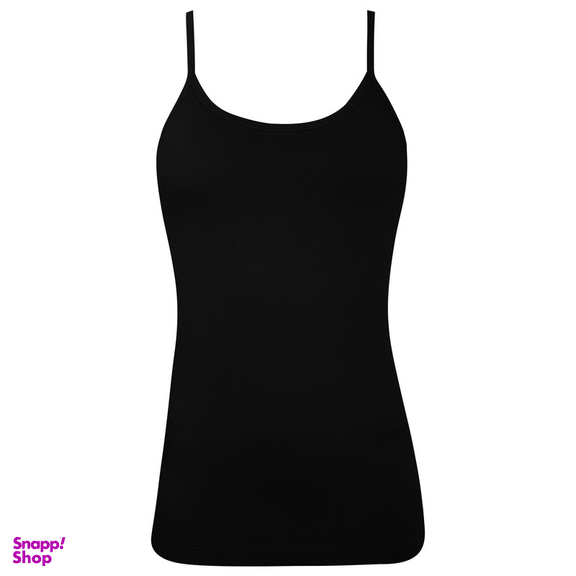 تاپ راحتی زنانه برهان تن پوش مدل پنبه ای کد 1021 رنگ مشکی