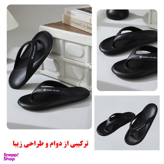 دمپایی زنانه مدل تدی آیلند کد W-402