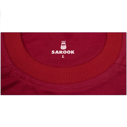 سویشرت مردانه ساروک مدل SMYGMReglan کد 02 رنگ قرمز