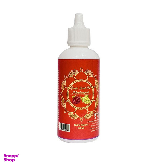 روغن تقویت کننده مو ریش و سبیل مرهم یاب مدل هسته انگور حجم 80 میلی لیتر