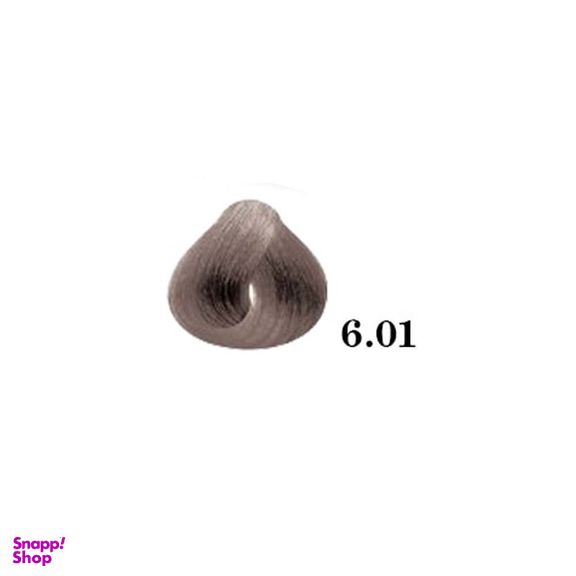 رنگ مو فیدل اکسلنت شماره 6.01 رنگ بلوند خاکستری طبیعی تیره حجم 100 میلی لیتر