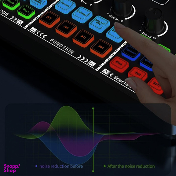 کارت صدا استودیو مدل V98-RGB