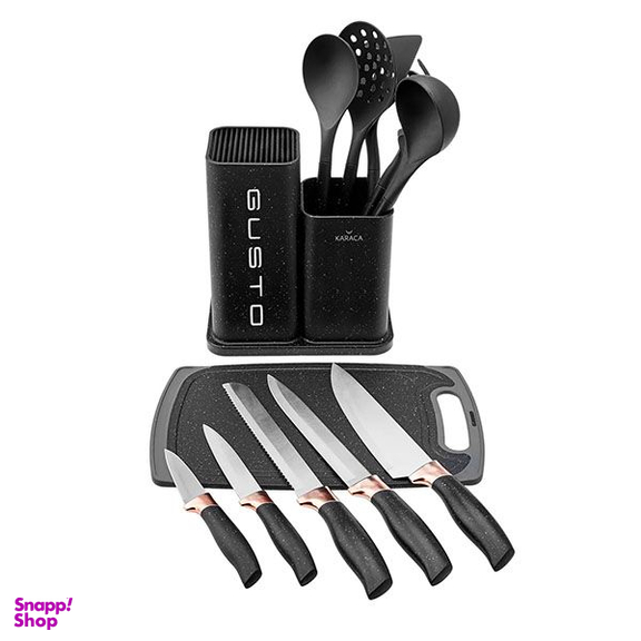 ست ابزار آشپزی 12 پارچه کاراجا مدل GUSTO کد 7275