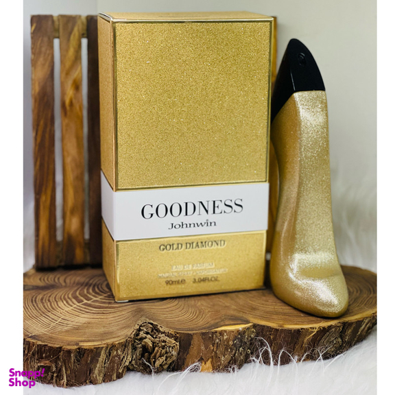 ادو پرفیوم زنانه جانوین مدل GOODNESS GOLG DIAMOND حجم 90 میلی لیتر