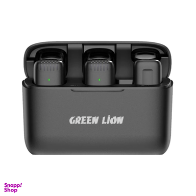 میکروفون بی سیم یقه ای گرین لاین مدل 2IN1 Wireless Microphone Lightning