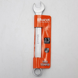 آچار یکسر تخت و یکسر رینگی تانوس مدل SMT-TANOS-14MM-RING TAKHT سایز 13 میلی متر