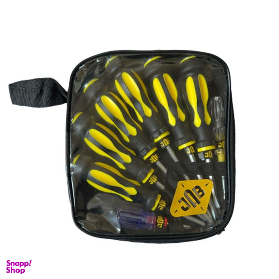 پیچ گوشتی ضربه خور جاب مدل JB-099 بسته 9 عددی