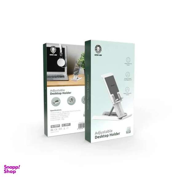 هولدر رومیزی گوشی موبایل گرین لاین مدل Adjustable Desktop Holder
