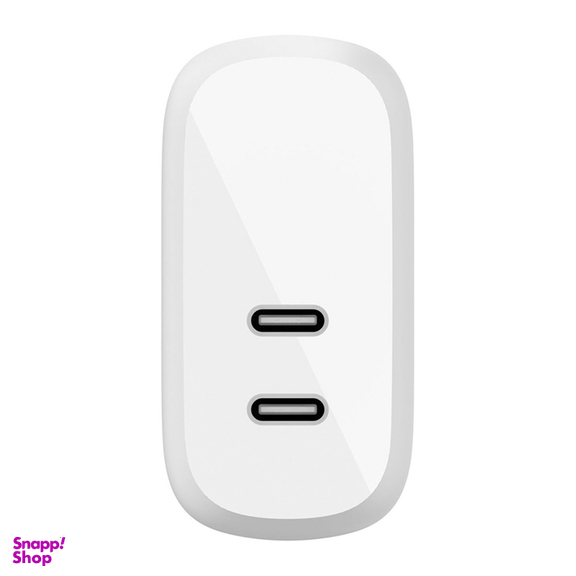 شارژر دیواری شارژ سریع بلکین مدل WCB006vfWH USB-C PD 3٫0