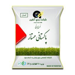 برنج پاکستانی ممتاز برنج آنلاین اصل وزن 10 کیلوگرم