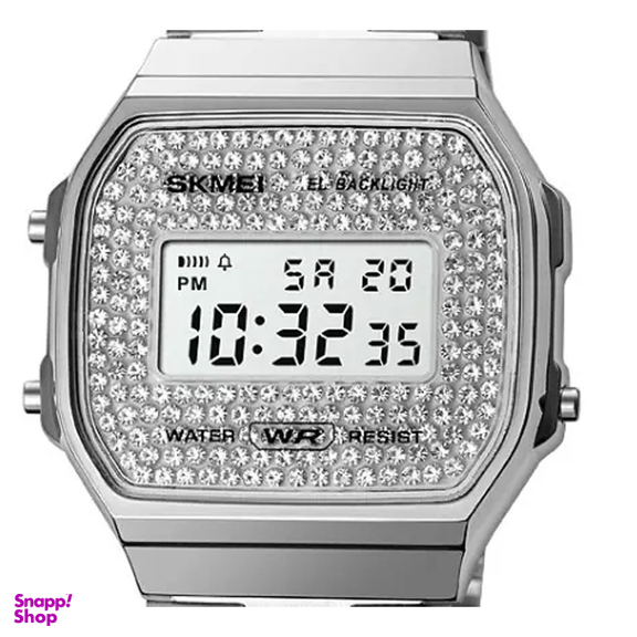 ساعت مچی دیجیتال زنانه اسکمی مدل 1808Silver