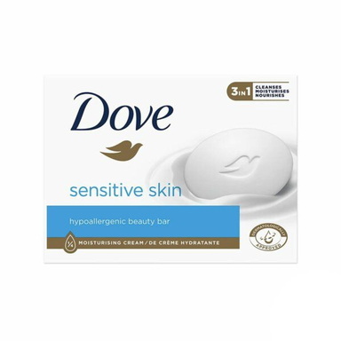 صابون داو مدل sensitive skin وزن ۹۰ گرم