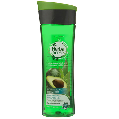 شامپو کراتینه مو آردن سری هرباسنس مدل Moisturizing حجم 300 میلی‌ لیتر