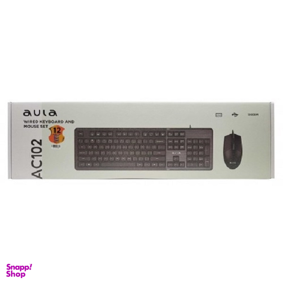 ماوس و کیبورد باسیم آئولا مدل AC102